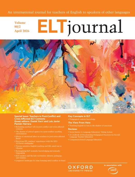 ELT Journal cover